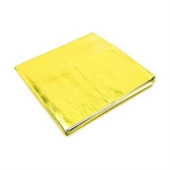 Värmereflekterande guldskärm (1m²) Premium