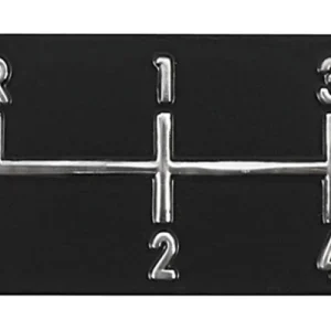 Växelläges indikator konsoll 4 vxl Man Chevelle 1968-72, Monte Carlo 70-72 I lager