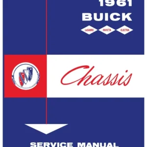 1961 Buick Chassis Service Manual Billig