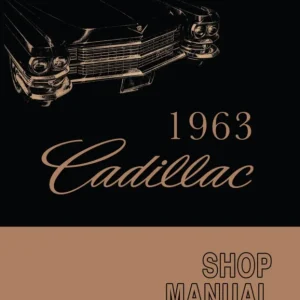 1963 Cadillac Shop Manual Trygg betalning