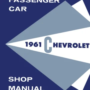1961 Chevrolet Biscayne, Bel Air, Impala Shop Manual Köp online
