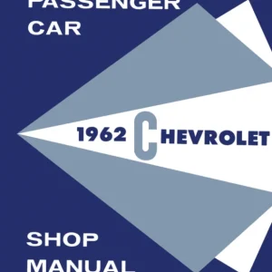 1962 Chevrolet Passenger Car Shop Manual Supplement Fynd
