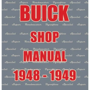 1948-49 Buick Shop Manual Säker betalning