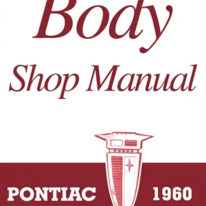 1960 Pontiac Body Shop Manual Populär