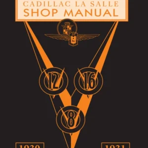 1930-1931 Cadillac LaSalle Shop Manual Köp online