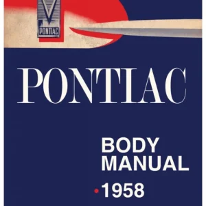 1958 Pontiac Body Manual Begränsat antal