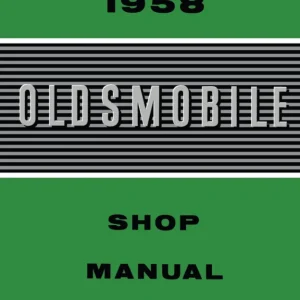 1958 Oldsmobile Shop Manual Beställ idag