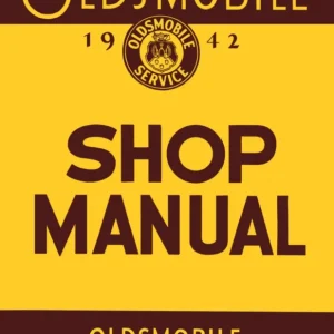 1942 - 1948 Oldsmobile Shop Manual Nyhet