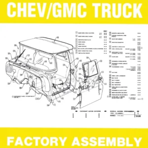 1960 - 1966 Chevrolet / GMC Truck Assembly Manual Sänkt pris