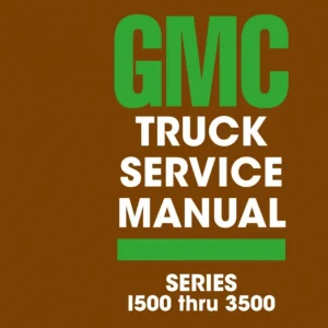 1968 GMC Truck 1500-3500 Service Manual - Includes 11x26 inch Wiring Diagrams Bästa pris
