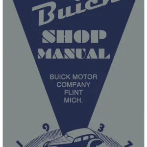 1937 Buick Shop Manual Erbjudande