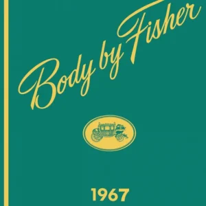 1967 Fisher Body Service Manual Endast idag