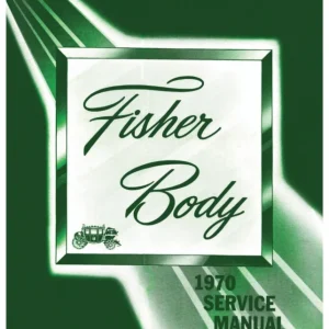 1970 Fisher Body Service Manual Billigare