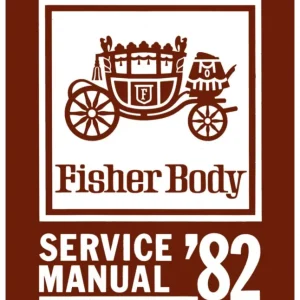 1982 Fisher Body Service Manual Nedsatt pris