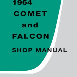 1964 Mustang/Falcon/Comet Shop Manual Billig
