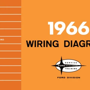 1966 Ford Falcon & Fairlane Wiring Diagrams Manual Extra rabatt