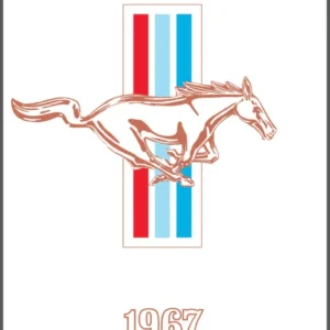 1967 Mustang Owner's Manual Sista chansen