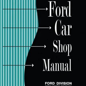 1959 Ford Car Shop Manual Beställ nu