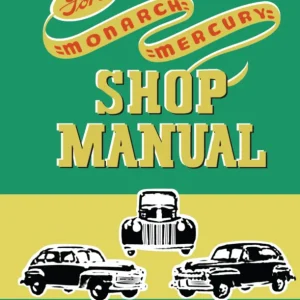 1939 - 1948 Ford & Mercury Shop Manual Begränsat antal