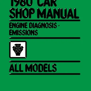 1980 Ford Lincoln Mercury Shop Manual Engine Diagnosis - Emissions All Models Fynd