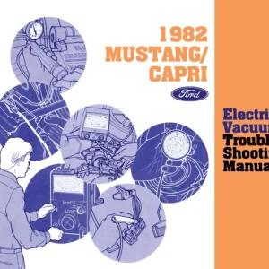1982 Ford Mustang Capri Electrical Vacuum Troubleshooting Manual Begränsat erbjudande