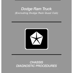 1999 Dodge Ram Truck Chassis Diagnostic Manual Sista chansen