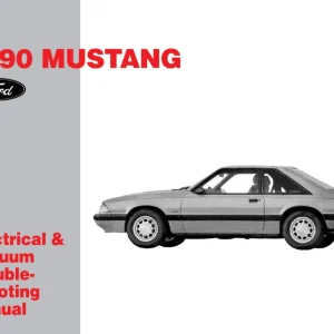 1990 Ford Mustang Electrical & Vacuum Troubleshooting Manual Nyhet
