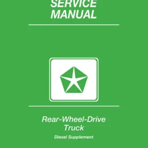 1989 Dodge Truck Diesel Engine Supplement Fynd