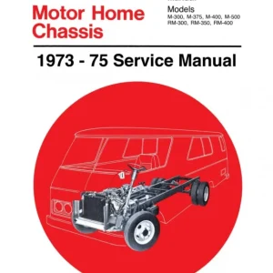 1973-1975 Dodge Motor Home Chassis Service Manual Snabb frakt