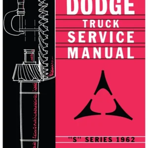 1962 Dodge Truck S Series Service Manual Bästa pris