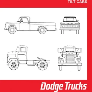 1968 Dodge Truck 100-800 Service Manual Supplement Fri frakt