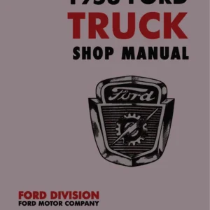 1953 Ford Truck Shop Manual risnedsättning