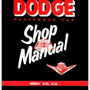 1955 Dodge Shop Manual Rabatt