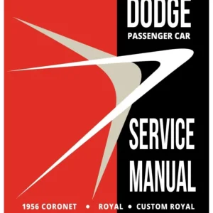 1956 Dodge Shop Manual Reapris