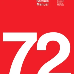 1972 Dodge Body Service Manual Kampanj