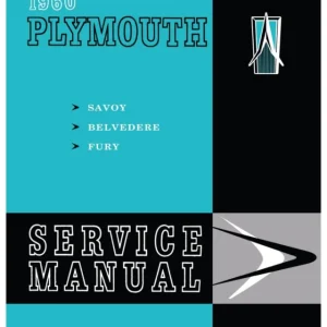 1960 Plymouth Service Manual Köp online