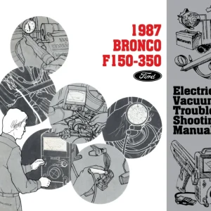 1987 Ford F-Series Truck Electrical Vacuum Troubleshooting Manual - COLOR Fynd