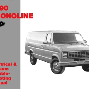 1990 Ford Econoline Electrical and Vacuum Troubleshooting Manual Reapris
