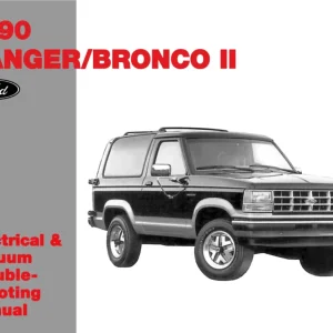 1990 Ford Ranger / Bronco II Electrical and Vacuum Troubleshooting Manual Billigare