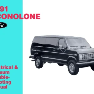 1991 Ford Econoline Electrical and Vacuum Troubleshooting Manual Begränsat antal