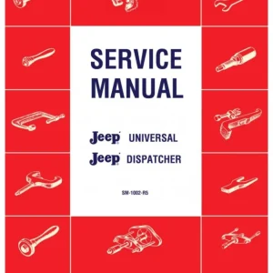 1946-1965 Jeep Universal / Dispatcher Service Manual Beställ idag
