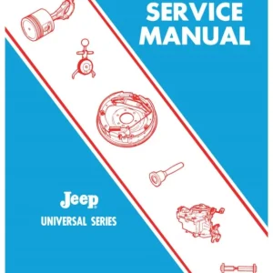 1966-1971 Jeep CJ Service Manual Rabatter