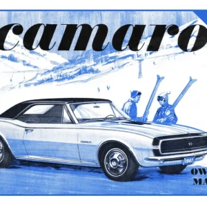 1967 Chevrolet Camaro Owner's Manual Snabb frakt
