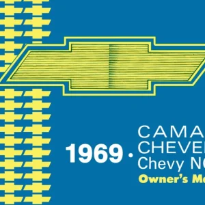 1969 Chevrolet Camaro Owner's Manual - COLOR Begränsat antal