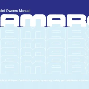 1988 Chevrolet Camaro Owner's Manual Sänkt pris