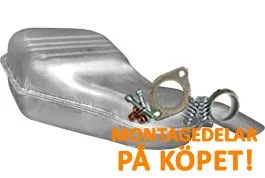 Utförsäljning Bakre ljuddämpare Volvo V70, XC70 Polmo