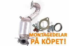 Katalysator Audi A1, A3 / Seat Altea, Leon, Toledo / Skoda Octavia, Rapid, Superb, Yeti / VW Eos, Golf, Jetta, Passat, Scirocco, Tiguan 1.4 EEC Kampanj