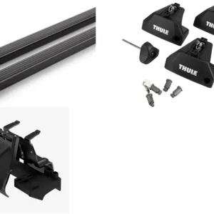 Utförsäljning Takr&auml;cken, Thule SquareBar EVO Svart