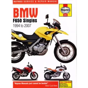 Utförsäljning Verkstadsmanual, BMW F650 1-cyl 94-07