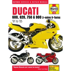 Verkstadsmanual, 600/620/750/900 91-05 Kundfavorit